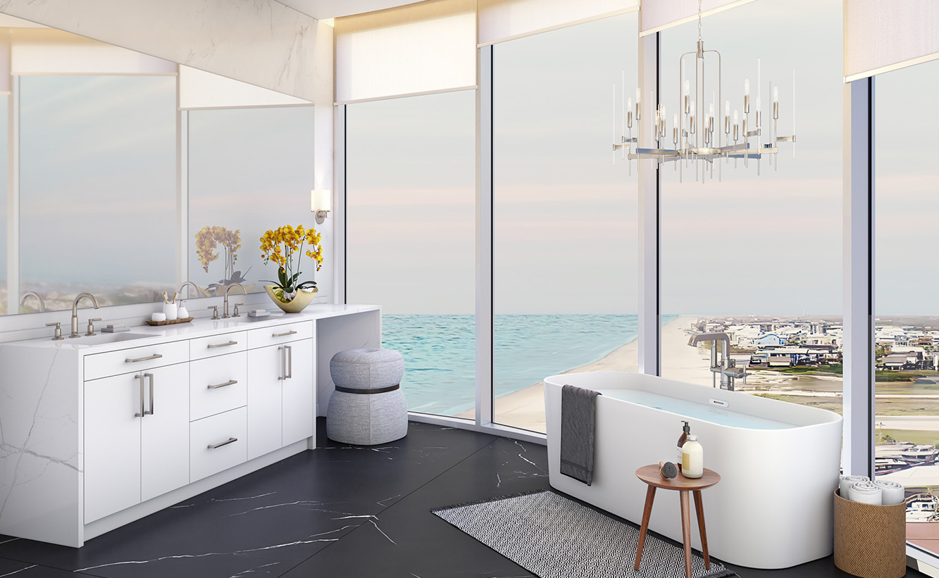 Beach Facing Bathroom